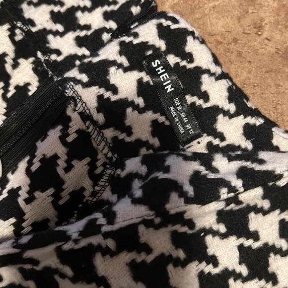Shein dress houndstooth - Picture 3 of 4